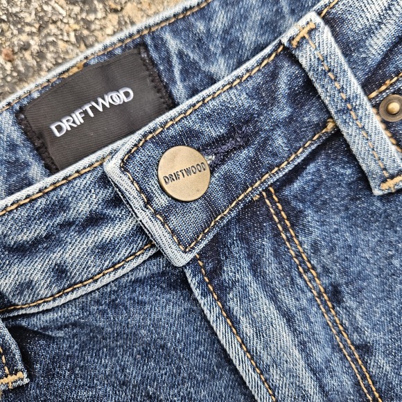 DRIFTWOOD Gizelle Jeans Medium Wash Faded 27 Womens Stretch Skinny Casual - Picture 2 of 8